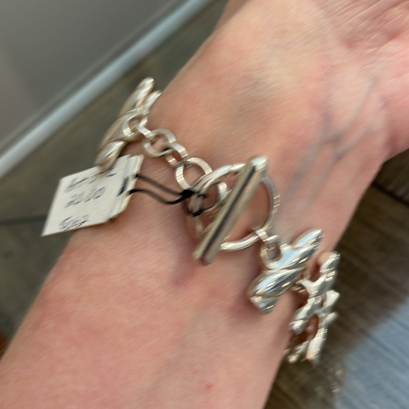 Vintage Premier Designs “Artistic” Silver-tone Toggle Bracelet Style #5062 - Picture 14 of 16